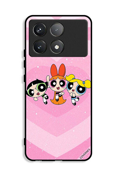 Covernex غطاء حماية لهاتف شاومي بوكو X6 برو 5G - رسوم متحركة للفتيات القويات