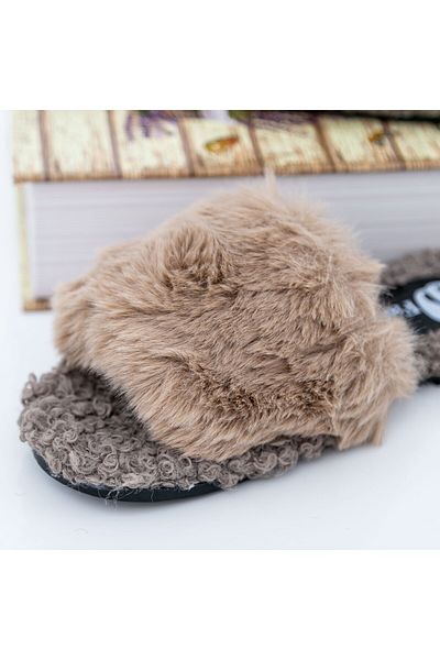 FASHION Women's Slippers A19 Khaki |