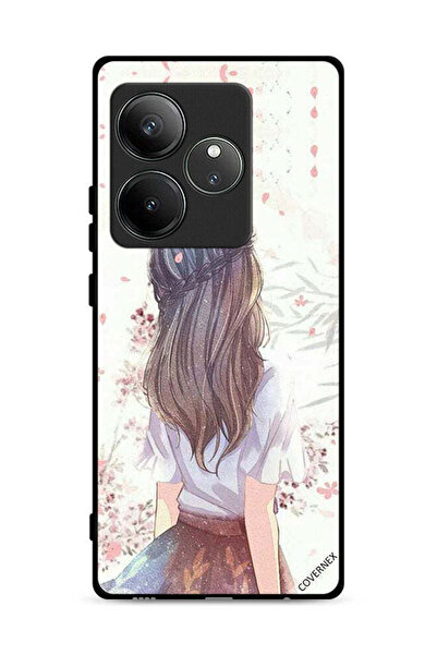 Covernex غطاء حماية لهاتف Realme GT Neo6 SE 5G بطبعة فتاة لطيفة في حالة تفكير...