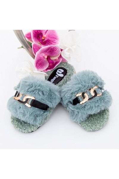 FASHION Women's Slippers A20 Green |