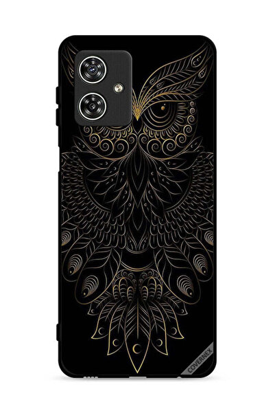 Covernex Motorola Moto G54 5G Protective Case Cover Modern Floral Owl Art