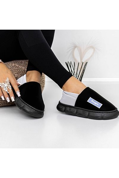 FASHION Women's Slippers A-632 Black |