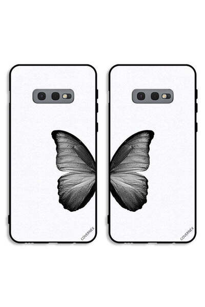 Covernex حافظتان لهاتف سامسونج جالاكسي S10e، أغطية حماية سوداء بتصميم فراشة، ...