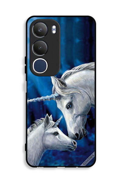 Covernex غطاء حماية لهاتف Vivo Y19s 4G بتصميم وحيد القرن الصغير