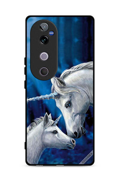 Covernex غطاء حماية لهاتف Vivo V40 5G - محب وحيد القرن - طفل وحيد القرن