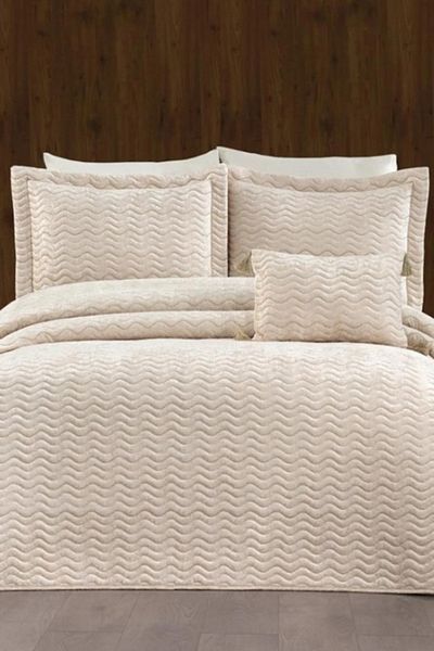 eco concept Double Bedspread, Dowry Double Quilted Embroidered Bedspread