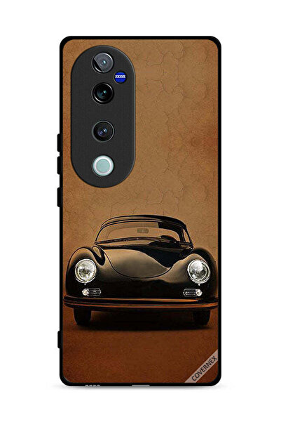 Covernex غطاء حماية لهاتف Vivo V40 Pro 5G بتصميم سيارة كلاسيكية
