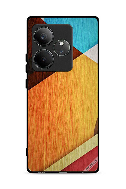 Covernex غطاء حماية لهاتف Realme GT 6 5G بملمس خشبي