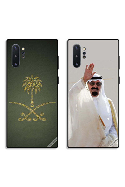 Covernex حافظتان لهاتف سامسونج جالكسي نوت 10 بلس بغطاء حماية يحملان شعار المم...