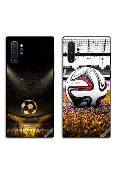 Covernex حافظتان لهاتف سامسونج جالاكسي نوت 10 بلس، أغطية حماية سوداء بتصميم ك...