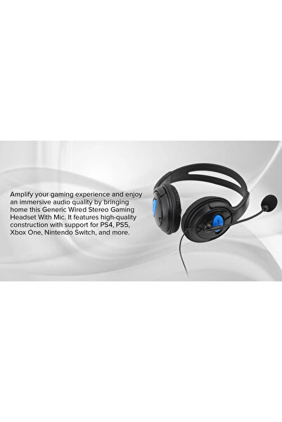 Primo Plus Wired Stereo Gaming Heaphones for P4 Online Gaming