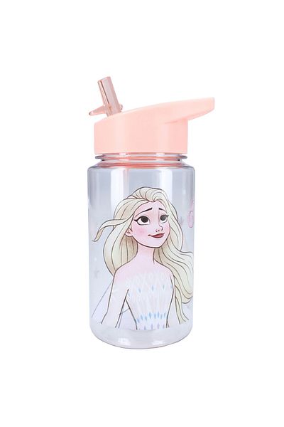 Frozen Children's water bottle, 450 ml, pink, Disney, II Let's Eat