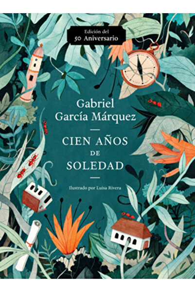 Random House Espanol Cien Anos de Solitude: Ediție ilustrată aniversară a cin...