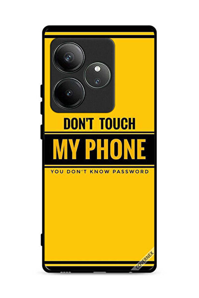 Covernex غطاء حماية لهاتف Realme GT Neo6 SE 5G مكتوب عليه "لا تلمس هاتفي، أنت...