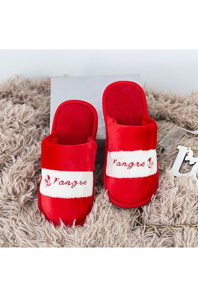 FASHION Women's Slippers WF-2227 Red