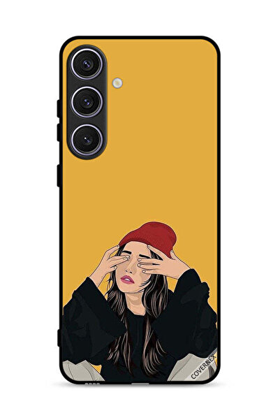 Covernex غطاء حماية لهاتف سامسونج جالاكسي S25 بلس برسومات فتاة حزينة