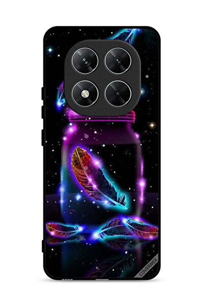 Covernex غطاء حماية لهاتف Xiaomi Poco X7 5G بتصميم ريش في جرة