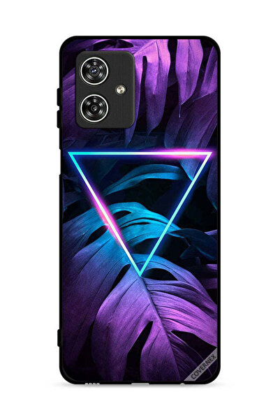 Covernex غطاء حماية لهاتف موتورولا موتو جي 54 5G بتصميم مثلث الإضاءة