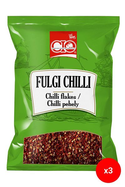 CİO Chilli flakes 50g x5 PCS (Bundle of 3)