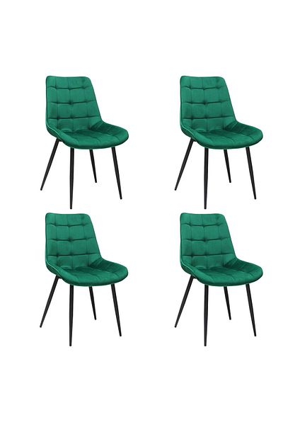 ARTA DOOR Set of 4 Onix Chairs, HoReCa, Kitchen, Living Room, Office, Bedrooms, Hallways