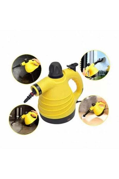 DAR Steam Cleaner, 1000W, 250ml, Cleaning, Chemical-Free, with Accessories Included