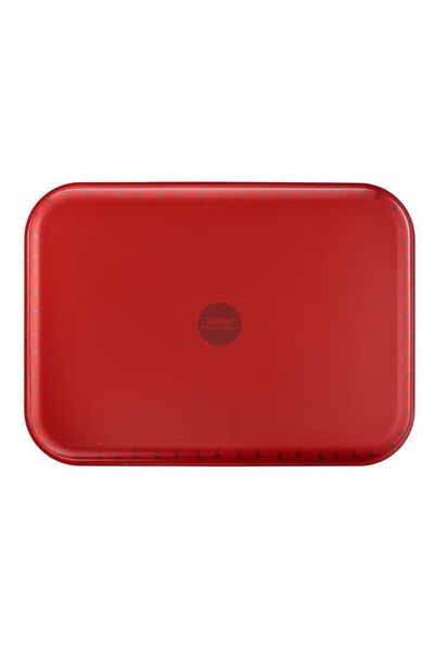rexa Aluminium Rectangular Oven Dish – Red/Black, 31 cm