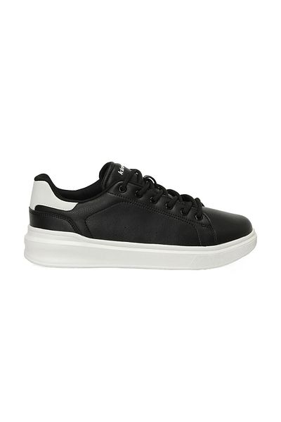 Kinetix Century Black White High Sole Men's Sneaker