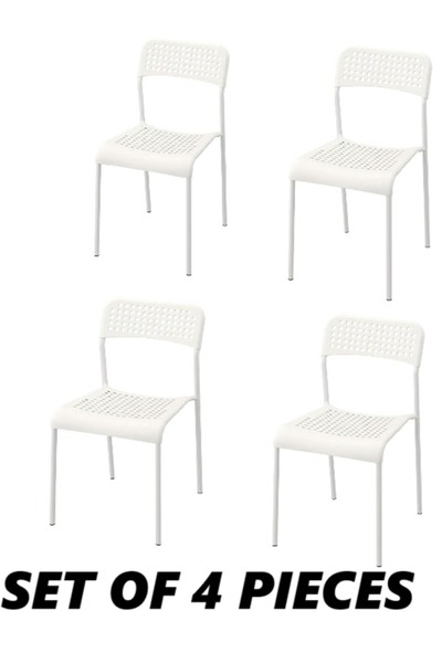 rexa كراسي طعام للمنزل وغرفة المعيشة الداخلية 4 قطع