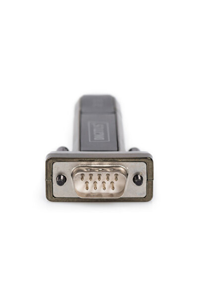 Assmann USB 2.0 &lt; - &gt;   Rs232 (Serial) Converter, USB a Male - Db9 Male, USB Extension Cable Included