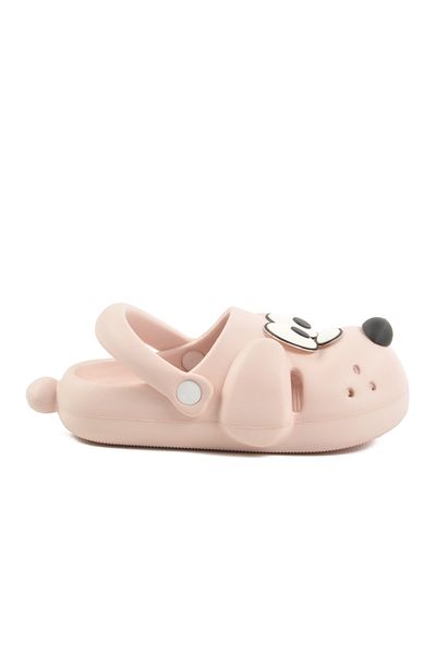 AYAKMOD Powder Eva Lightweight Girl's Sabo Slippers Doggy P