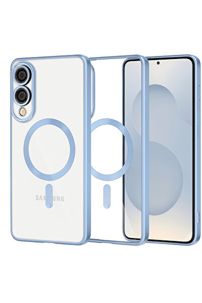 UnDePlus Samsung Galaxy S25 Edge için Magsafe ile uyumlu Kılıf Kamera Lensli ...