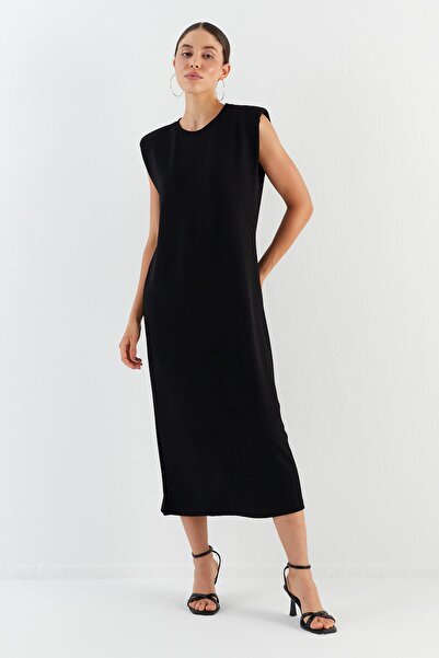 Shopping Shop Rochie de bază căptușită NEGRĂ