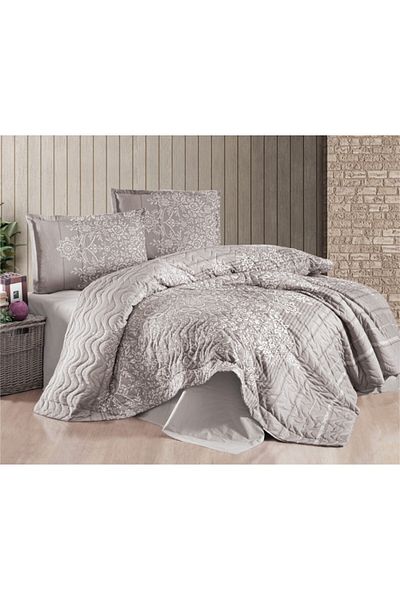 Pucioasa Quilted duvet set + 2 pillowcases 100% cotton, Rute