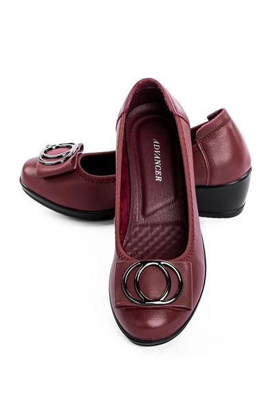 advancer Platform Shoes 57-9 Burgundy |