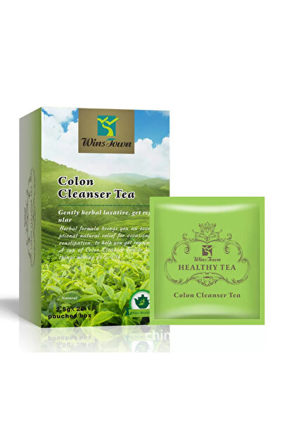 Wins شاي تشانغرون لتنظيف القولون، شاي أعشاب، 2.5 غرام × 20 كيسًا، شاي تخسيس