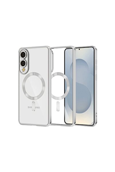 UnDePlus Samsung Galaxy S25 Edge için Magsafe ile uyumlu Kılıf Kamera Lensli ...