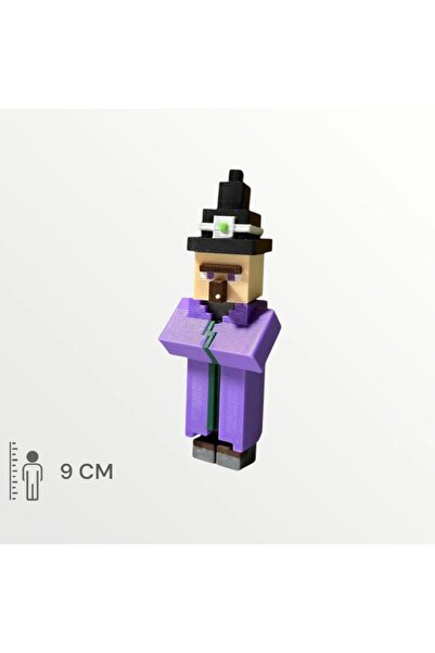 FigürDizayn Minecraft Keşif Seti Cadı Creeper Skeleton Steve Alex Köylü