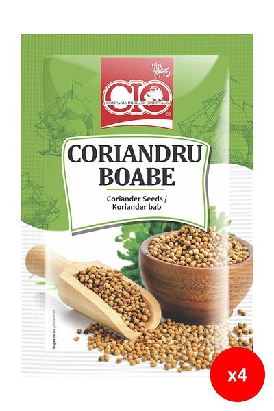 CİO Coriander Seeds 15 g x5 PCS (Bundle of 4)