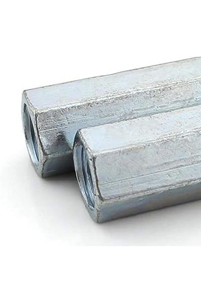 Generic LQW HOME Nuts 5PCS-M8*30 Galvanized Long Hex Nut/Screw Connection Nut Extra Sturdy