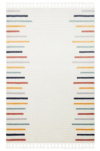 RugChef Terazzo Yumuşak Dokulu Hav Vermez Makine Halısı