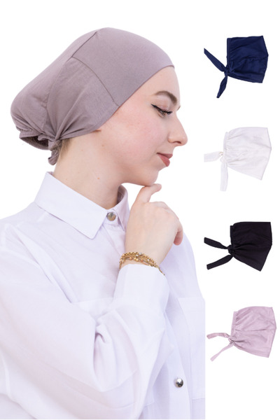 Modish Group Set de 4 piese din bumbac pieptănat fără cusături pentru femei