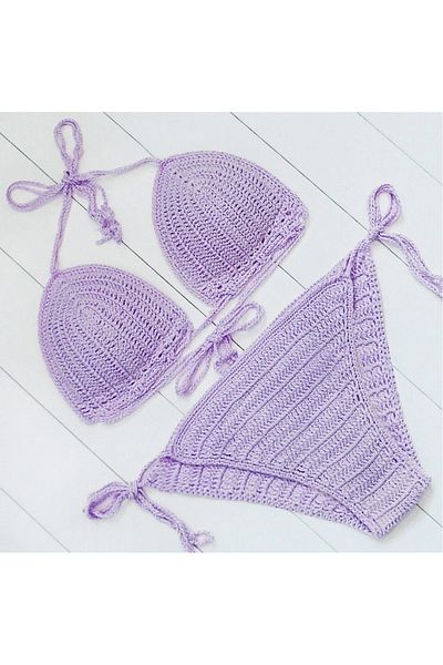 Major Butik Crochet Bikini Set