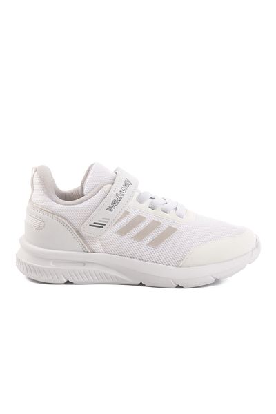 WALKWAY White Velcro Mesh Lightweight Unisex Children's Sports Shoes Fav 100 F