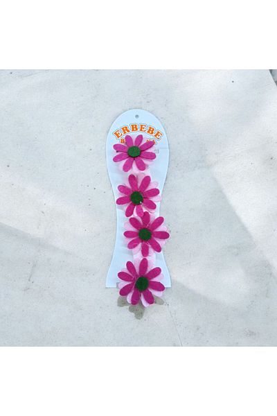 ÖZKARDEŞLER BABY Özkardeşler Baby Baby and Child Bandana with Daisy