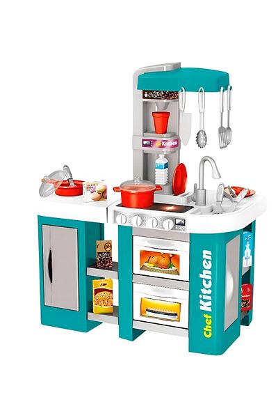 rexa 53-Piece Talented Chef Kitchen Play Set – Pretend Cooking Toy Set with Utensils, Food & Accessories