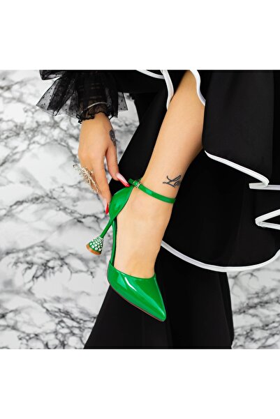 mei Παπούτσια με Λεπτά Τακούνια 2DC5 Πράσινο