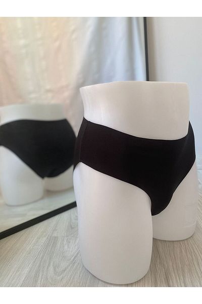 shiny date 3-Piece Laser Cut Seamless Non-Marking Underwear