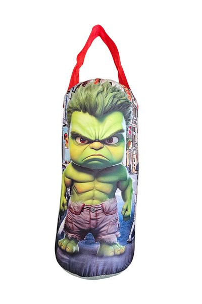 Shem 40*18cm Hulk Printed Sandbag with Boxing Gloves