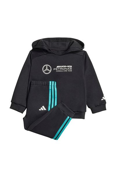 adidas Baby Black Tracksuit Mer Dna Bbyjgls Jv5439