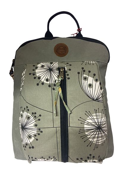 Old Cotton Vintage Canvas Colorful Authentic Daily Outing Travel Backpack Lucas Bag 30cm X 37cm